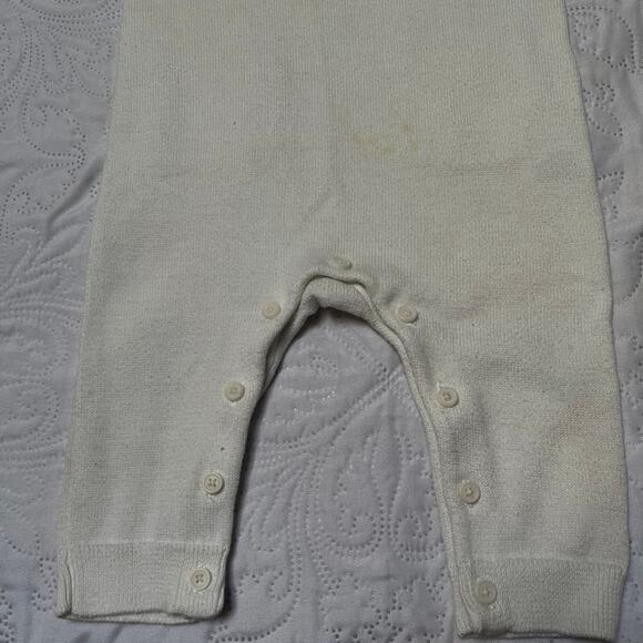Gymboree Knit Sweater Bear Romper Size 6-12 months - Picture 5 of 7